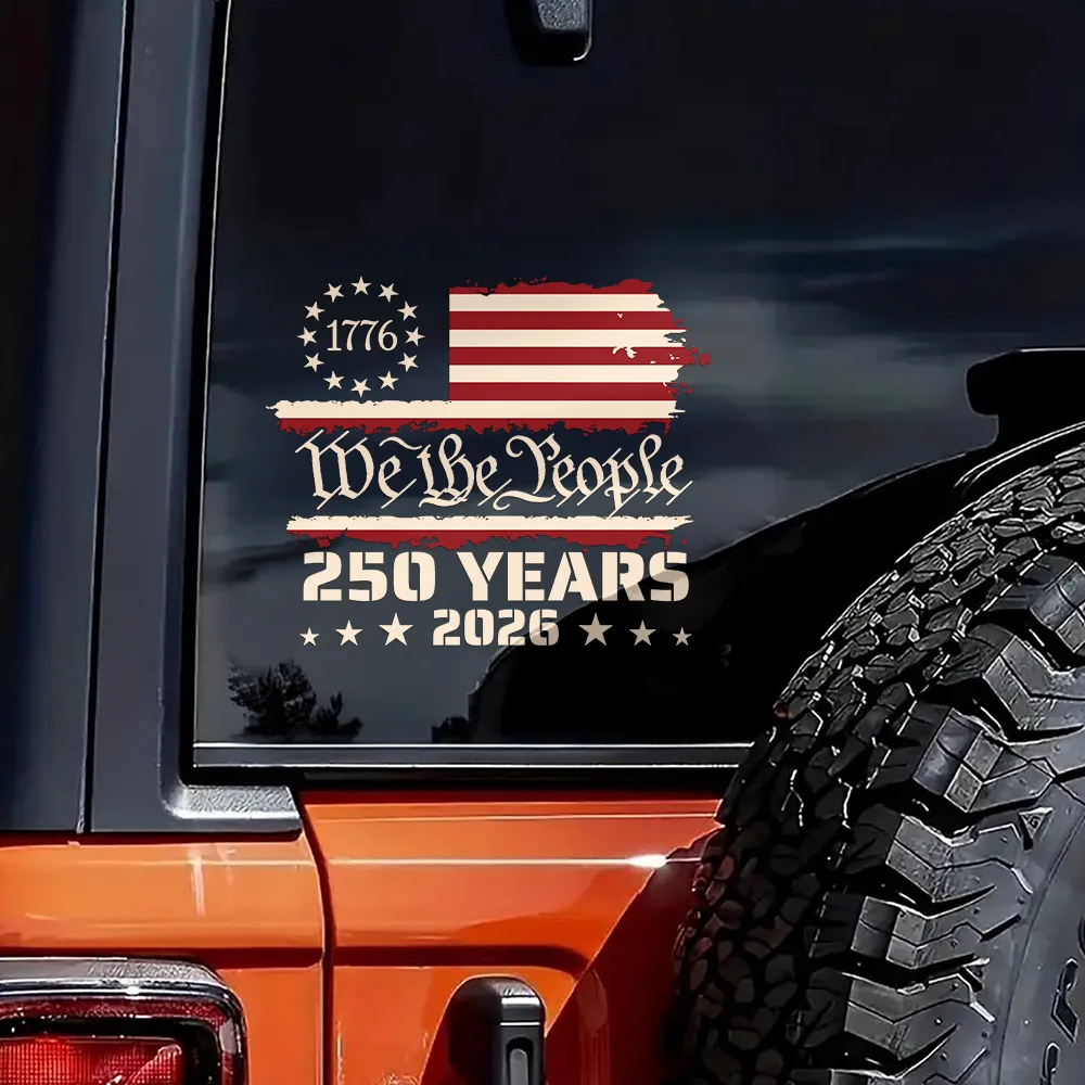 We The People 250 Years 1776 - Decor Decal - Image 5