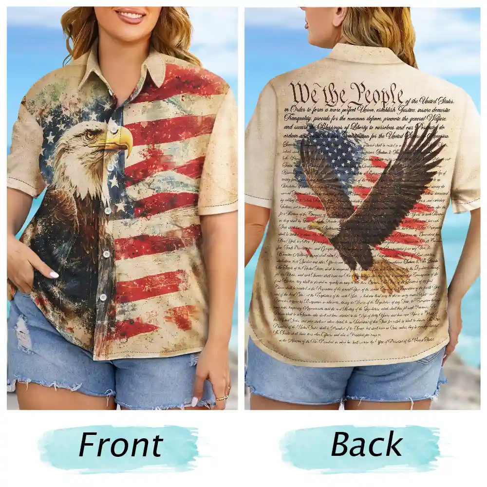 We The People America 250th Anniversary - Hawaiian Shirt - Image 6