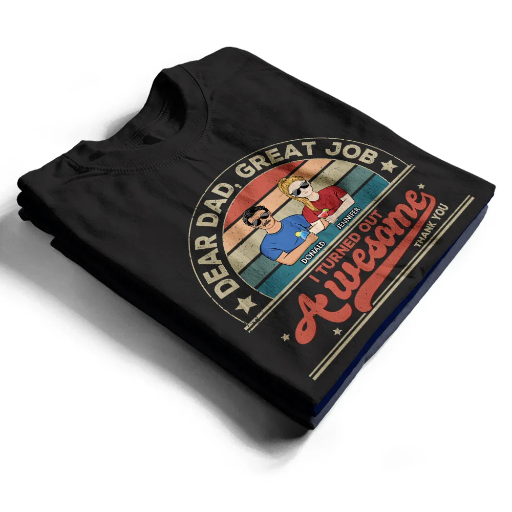 We Turned Out Awesome - Personalized T Shirt - Image 2