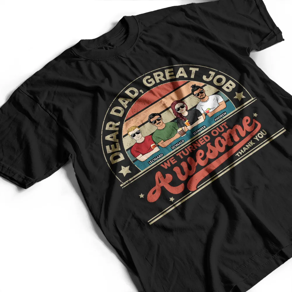 We Turned Out Awesome - Personalized T Shirt - Image 3