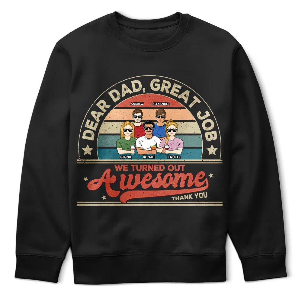 We Turned Out Awesome - Personalized T Shirt - Image 5