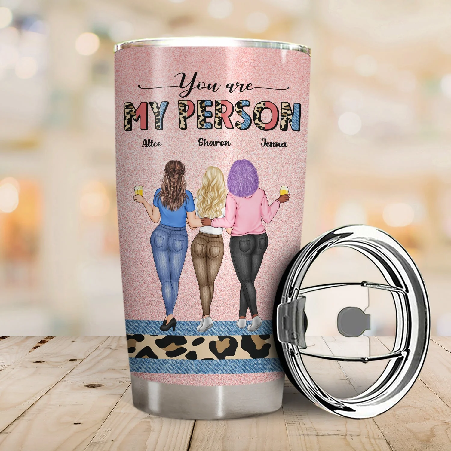 We Will Be Friends - Gift For Besties, BFF - Personalized Tumbler - Image 2