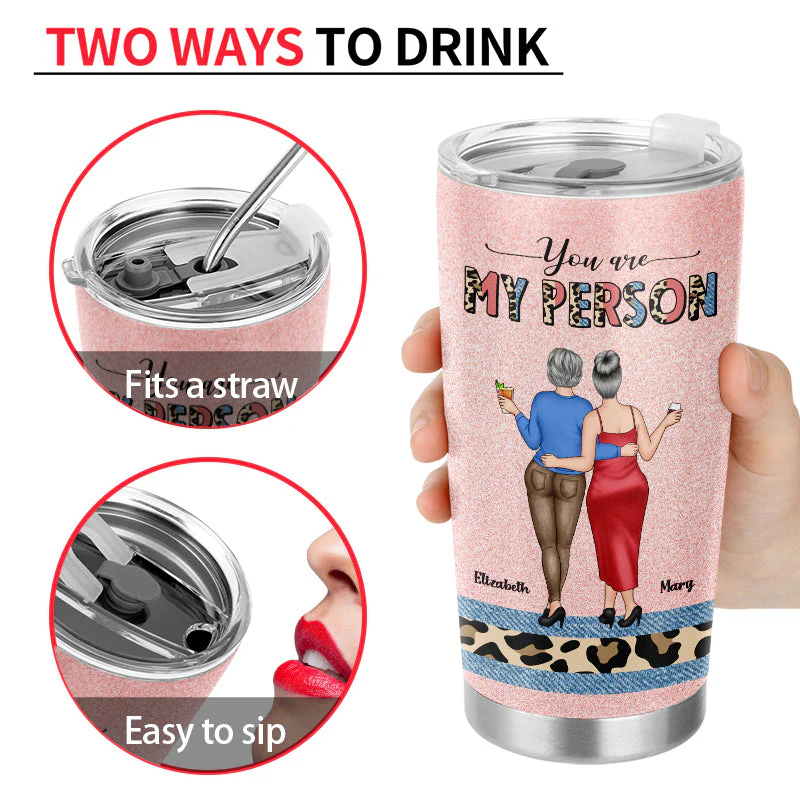We Will Be Friends - Gift For Besties, BFF - Personalized Tumbler - Image 4