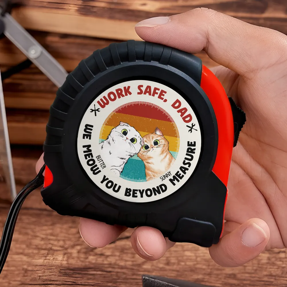 We Woof You Beyond Measure - Personalized Tape Measure - Image 3