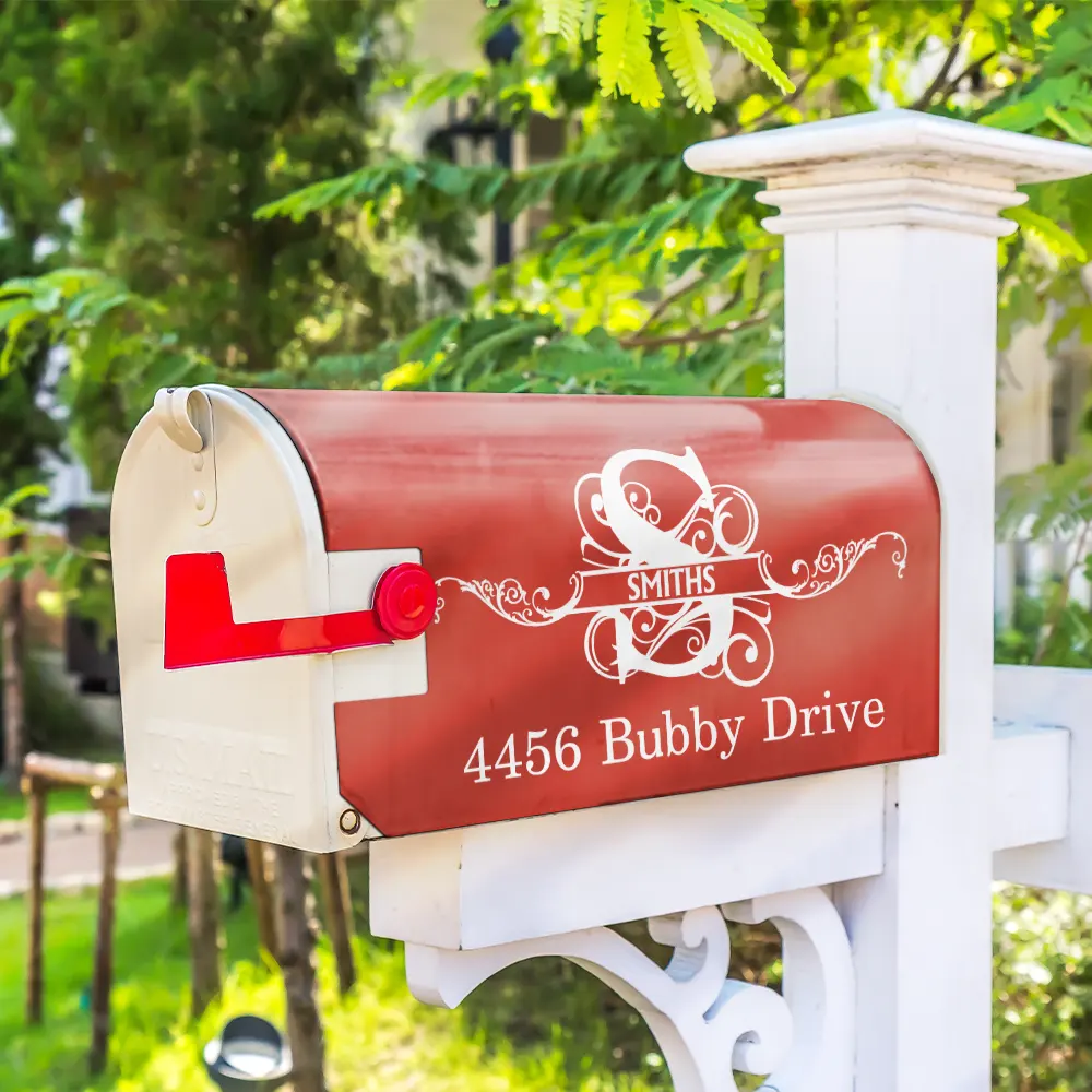 Welcome-ish Depends Who You Are Couples Family Cats Dogs - Personalized Mailbox Cover - Image 4