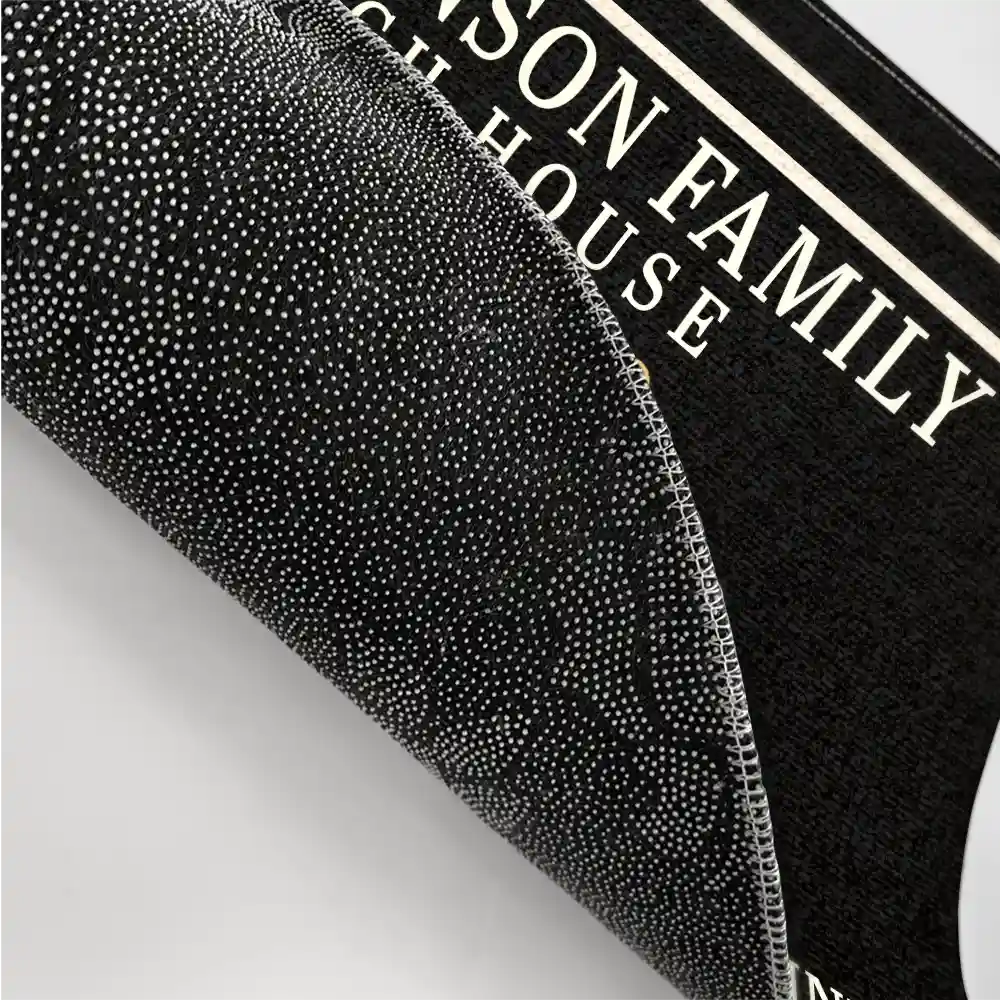 Welcome To The Lake Beach House - Personalized Doormat - Image 3