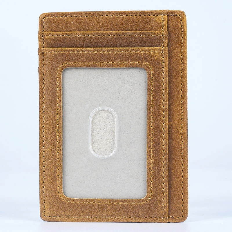 When I Tell You I Love You - Gift For Couples, Husband, Wife - Personalized Card Wallet - Image 2