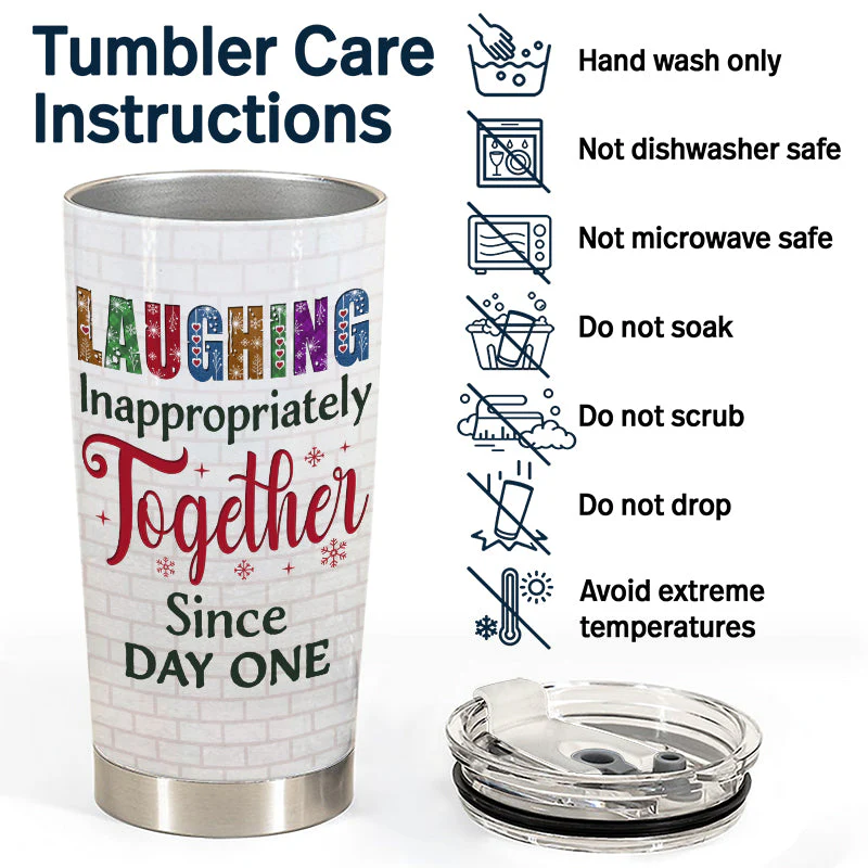 Work Made Us Colleagues But Our Potty Mouths - Christmas Gift For Best Friends And Colleagues - Personalized Custom Tumbler - Image 5