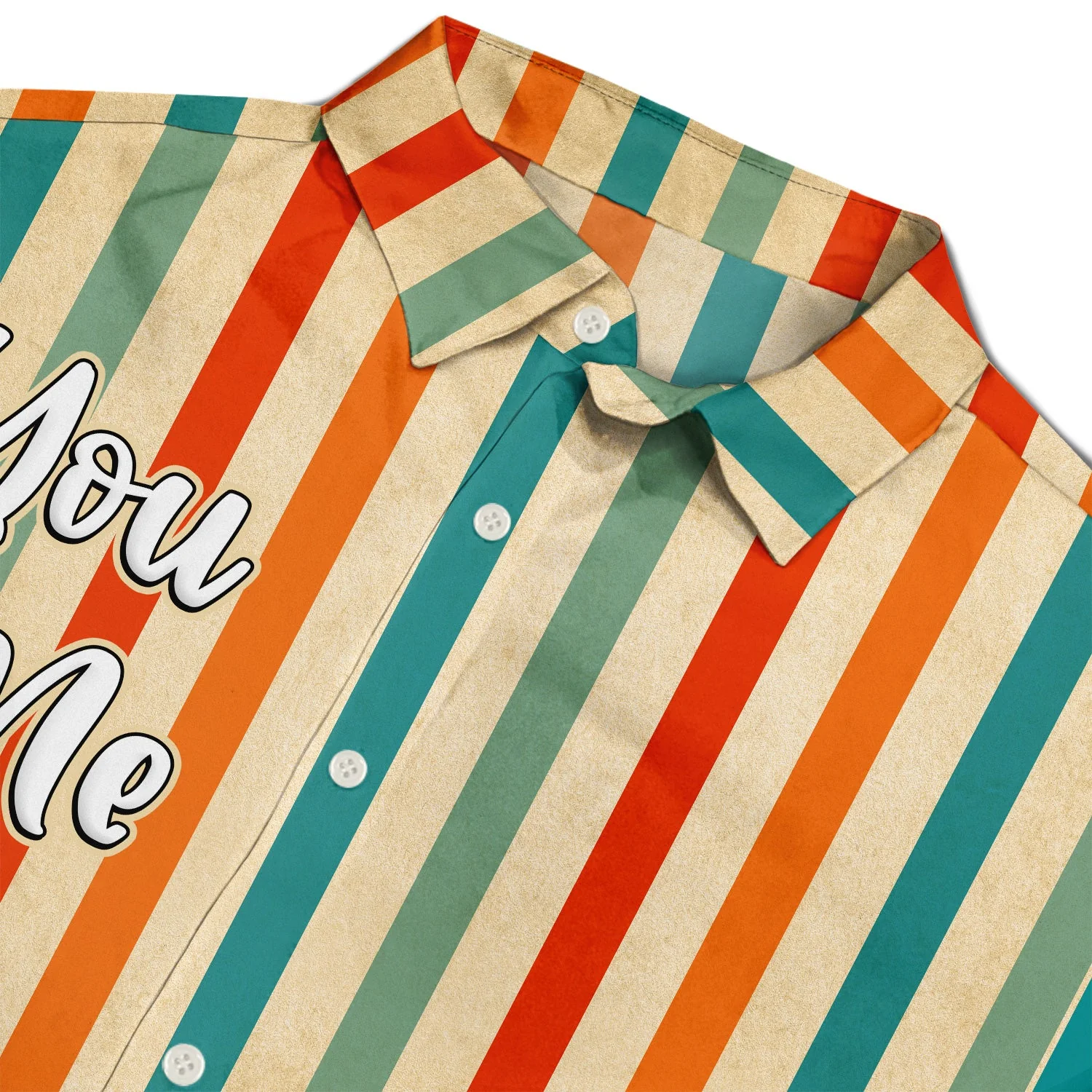 You And Me And The Sea - Birthday, Loving, Anniversary, Vacation, Travel Gift For Spouse, Husband, Wife, Couple, Boyfriend, Girlfriend - Personalized Hawaiian Shirt - Image 2