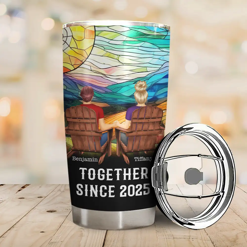 You And Me We Got This Day And Night - Personalized Tumbler - Image 2