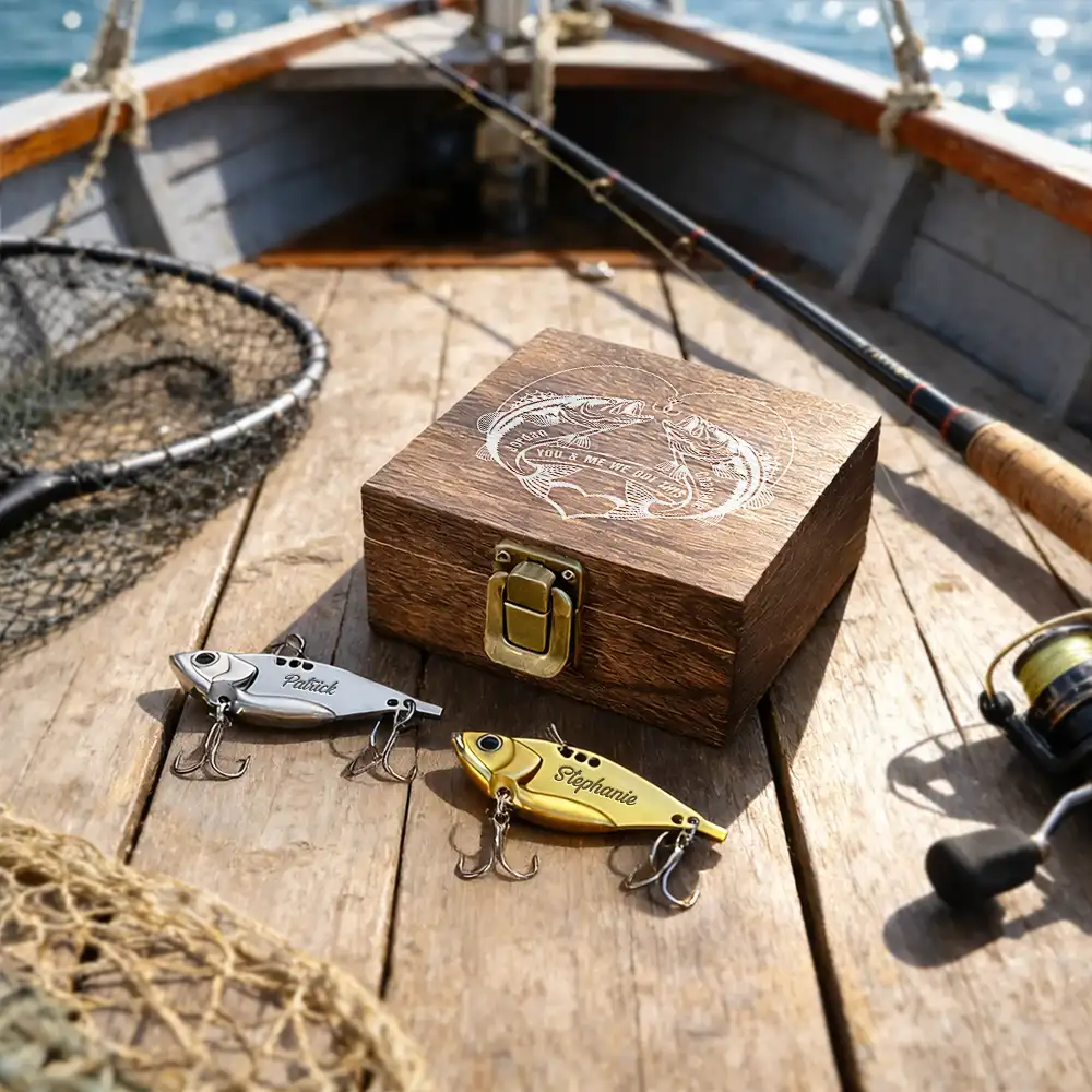 You And Me We Got This - Personalized Metal Fish Lure Set - Image 6