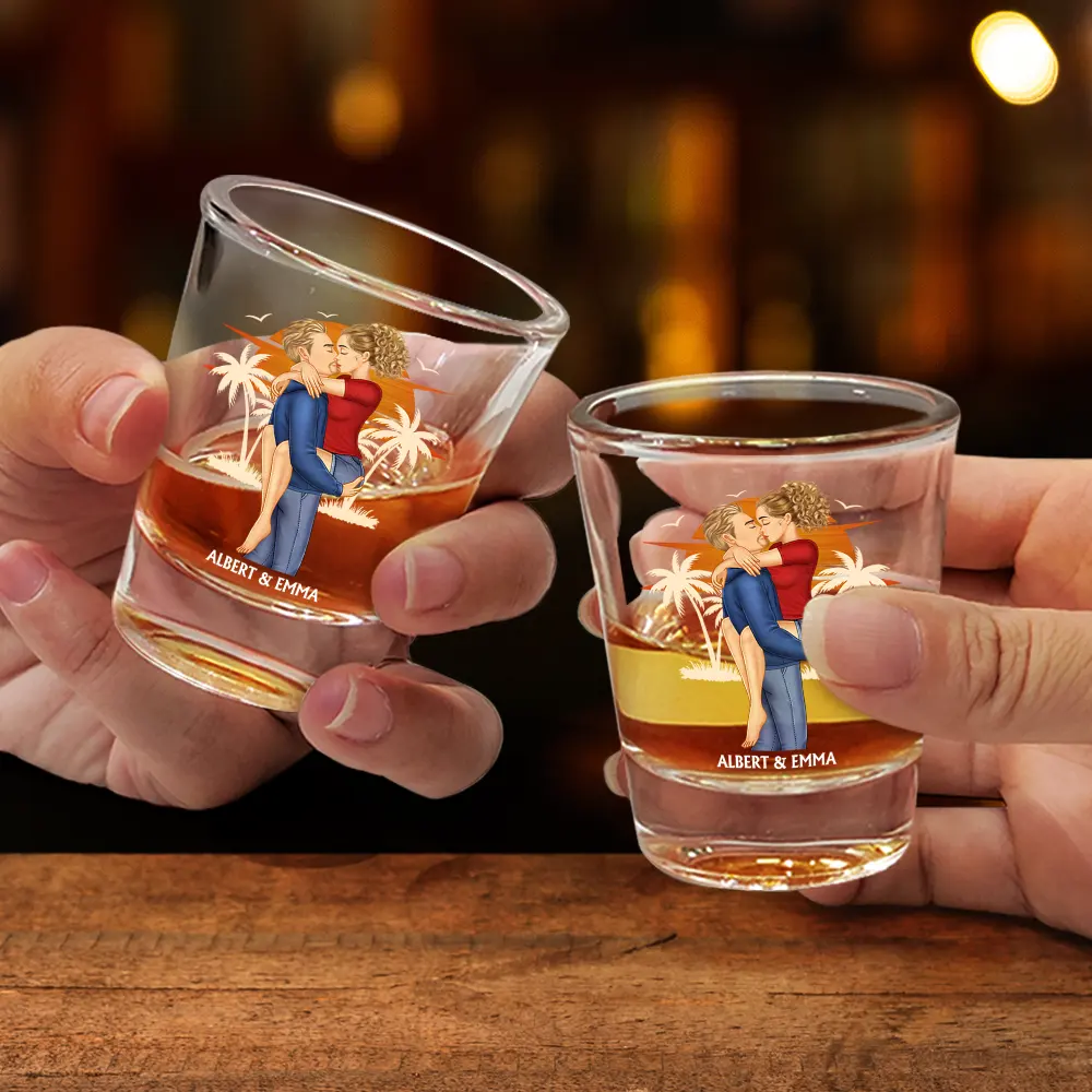 You Are By Far My Favorite - Personalized Shot Glass - Image 2
