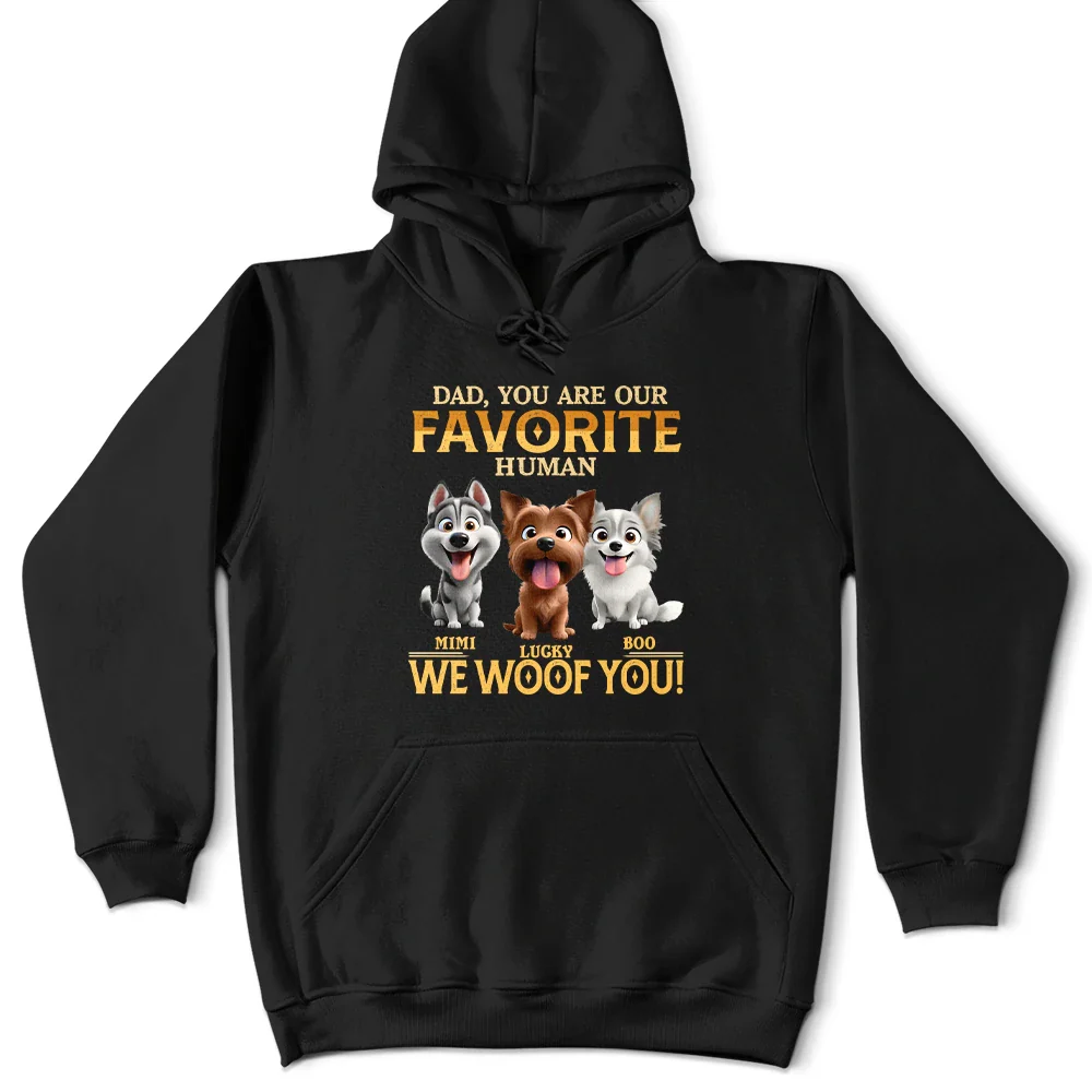 You Are My Favorite Human - Personalized T Shirt - Image 6