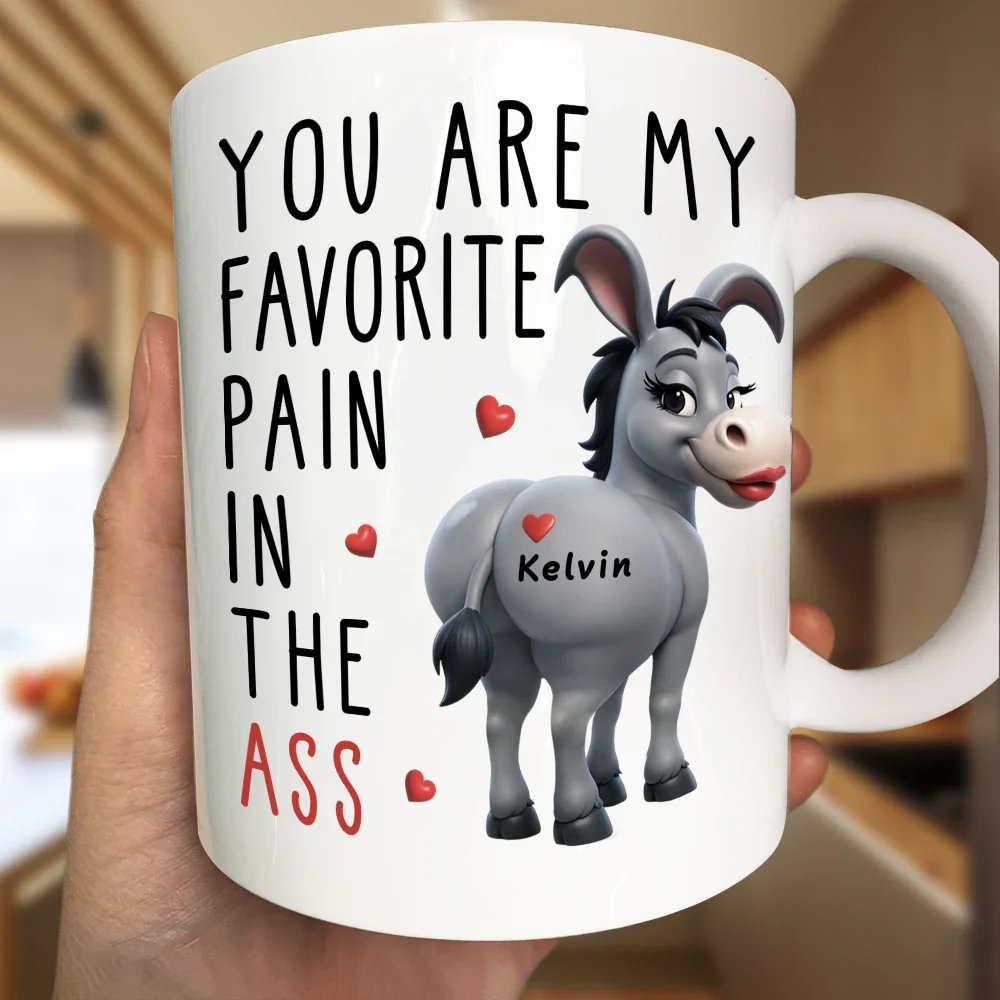 You Are My Favorite Pain - Personalized Mug - Image 4