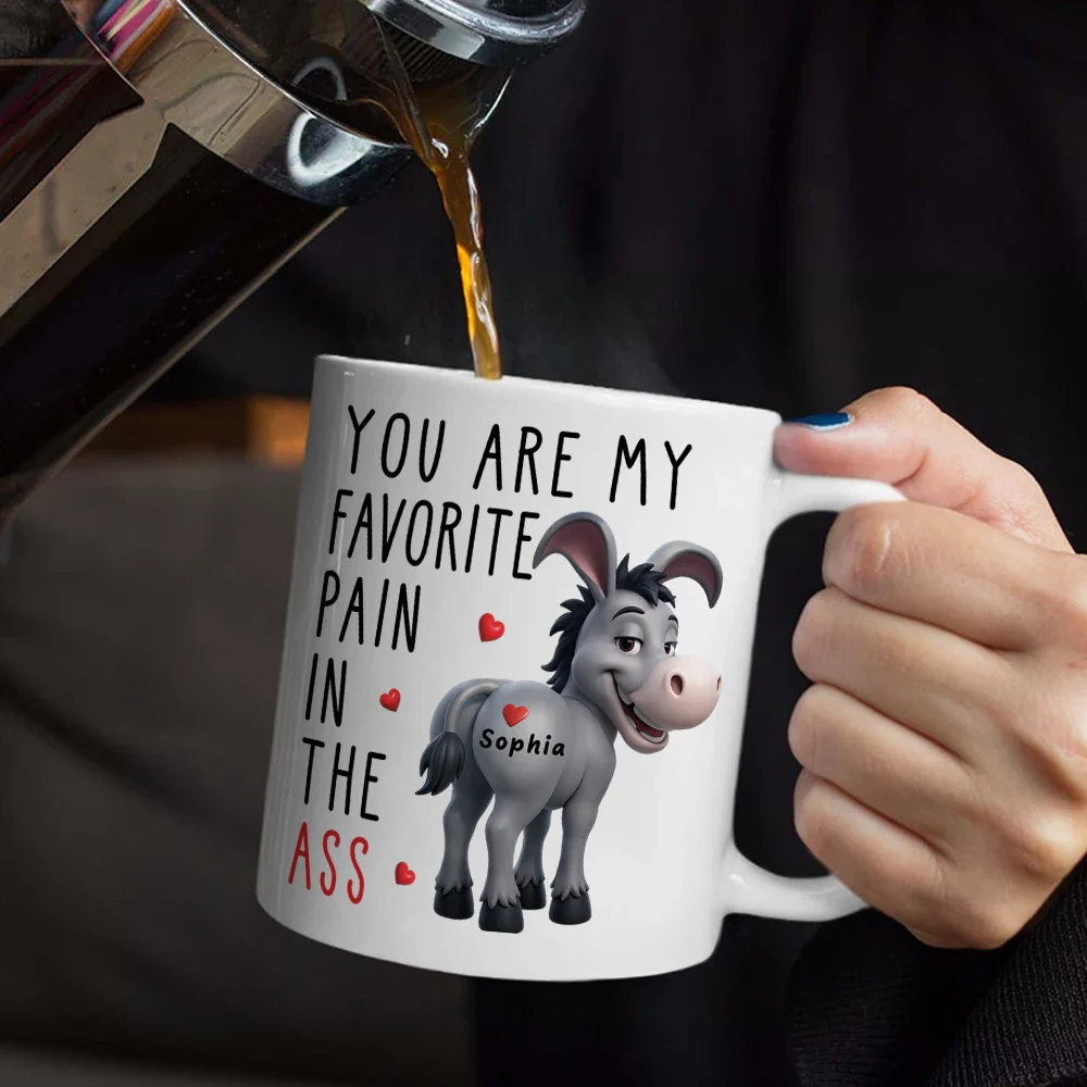 You Are My Favorite Pain - Personalized Mug - Image 6