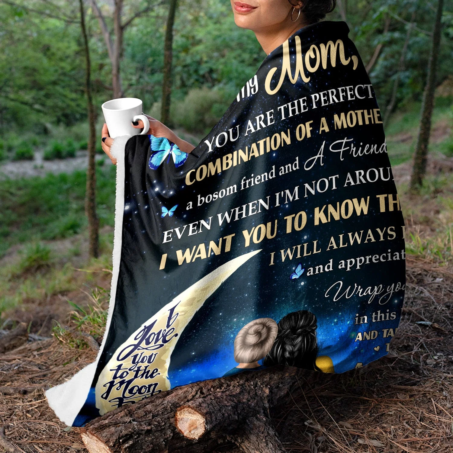You Are The Best Mom Ever - Gift For Mother - Personalized Fleece Blanket - Image 3