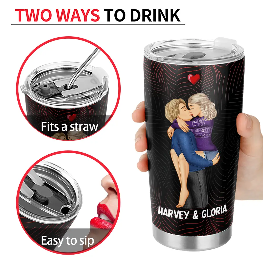 You Are The Best Thing I Have Ever Found On The Internet - Personalized Tumbler - Image 4