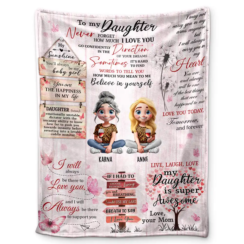 You Are The Happiness In My Life - Personalized Fleece Blanket, Sherpa Blanket - Image 2