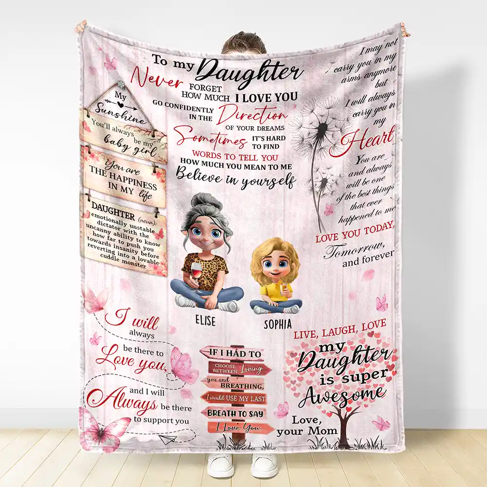You Are The Happiness In My Life - Personalized Fleece Blanket, Sherpa Blanket - Image 4