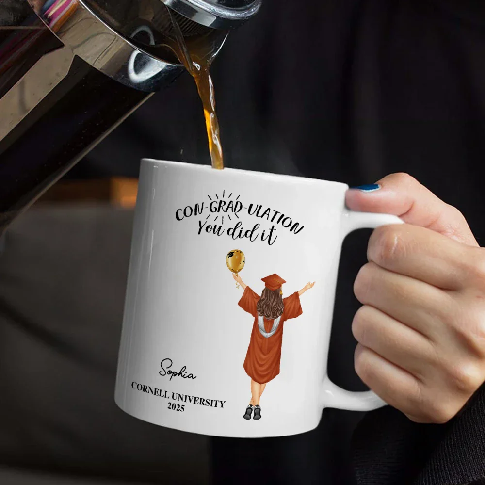 You Did It - Personalized Mug - Image 5