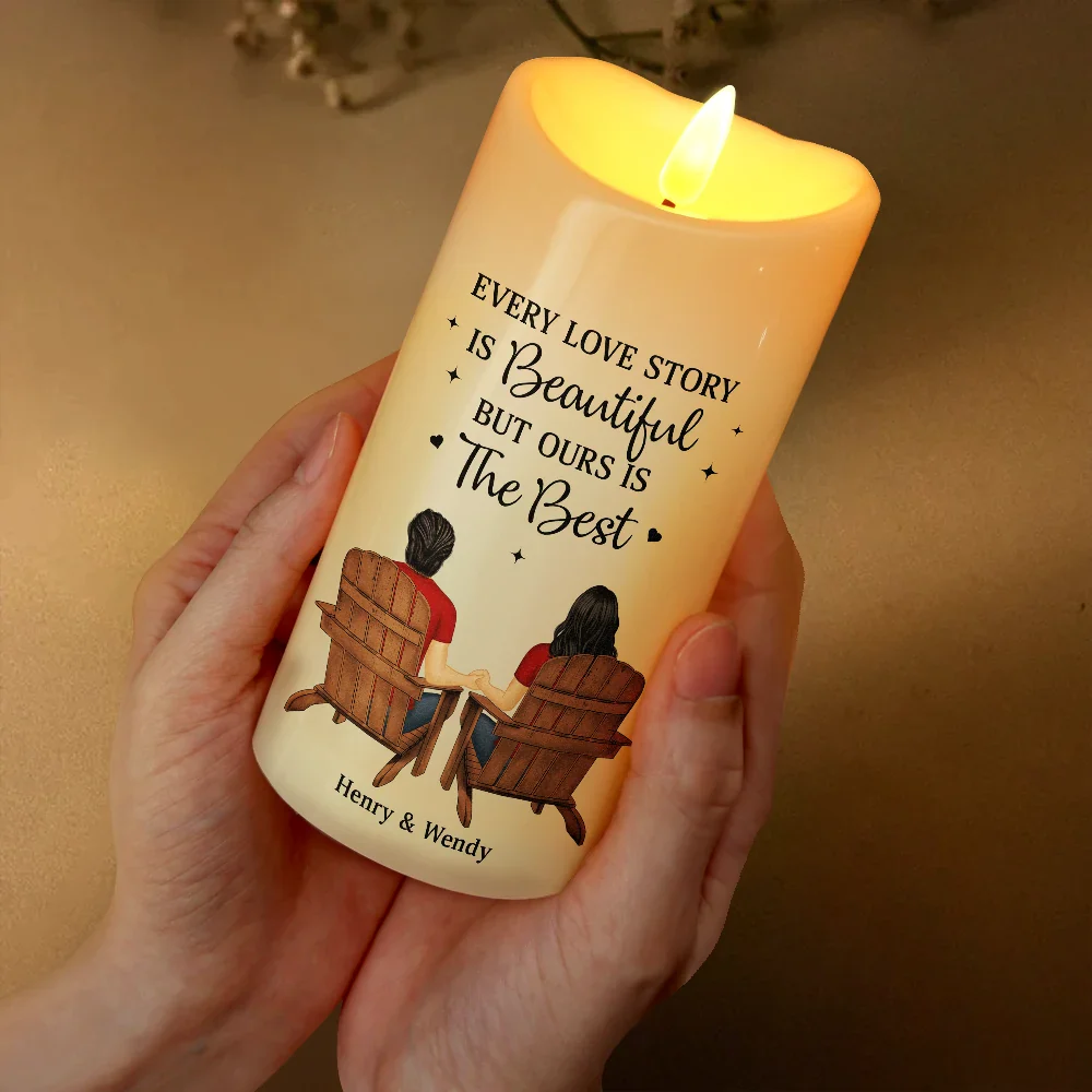 You & Me We Got This - Personalized Flameless LED Candle - Image 3