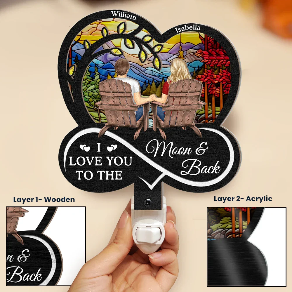 You & Me We Got This - Personalized Plug-in Night Light - Image 3