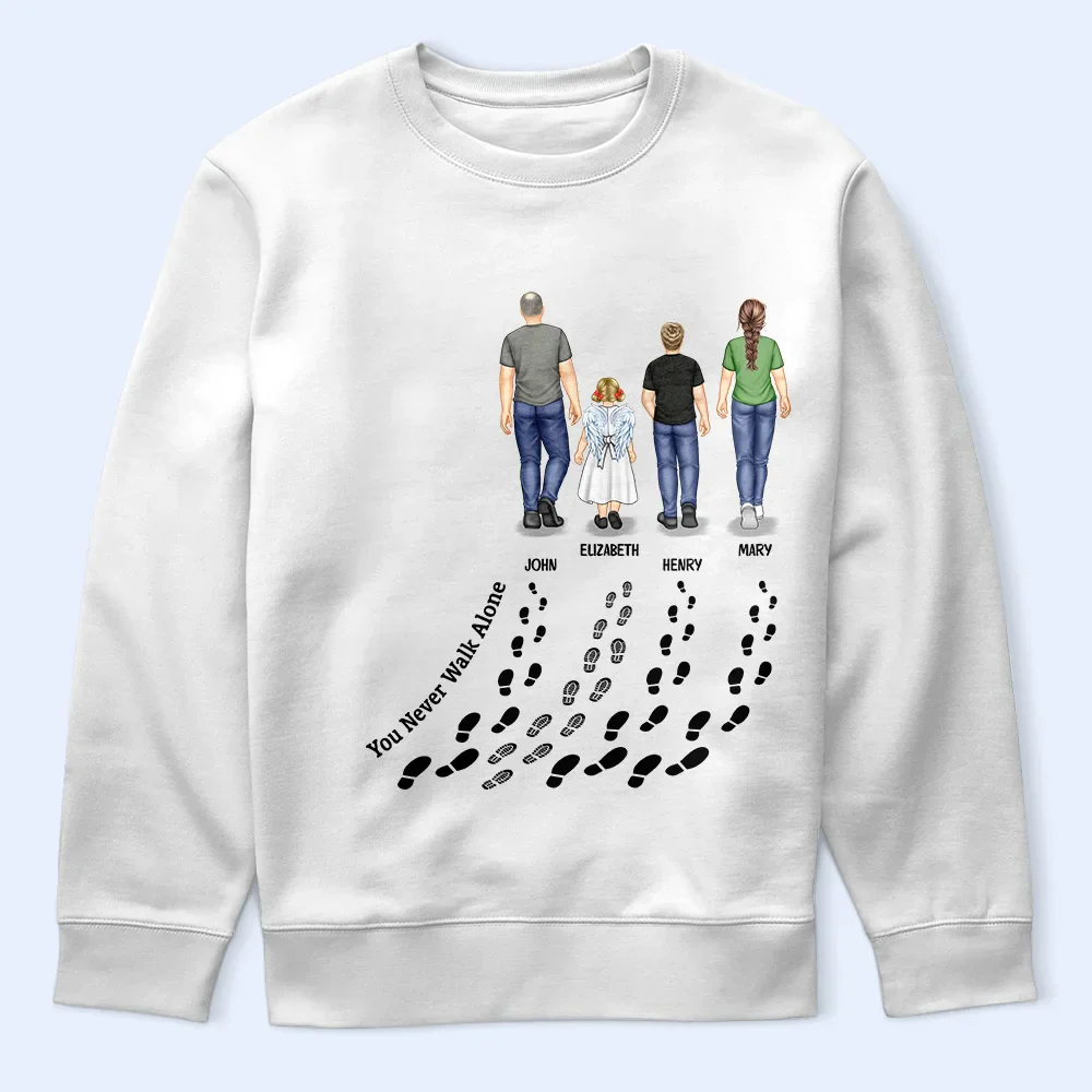 You Never Walk Alone - Personalized T Shirt - Image 5