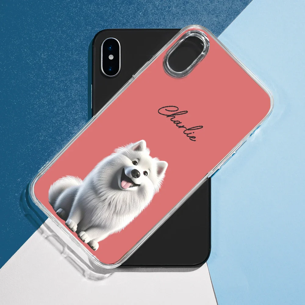 Your Dog 3D Cartoon Effect - Personalized Clear Phone Case - Image 7