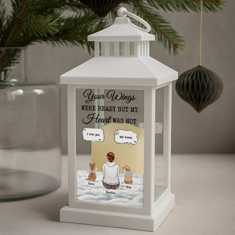 Your Light Will Always Shine In My Heart - Personalized LED Candle Lantern - Image 2