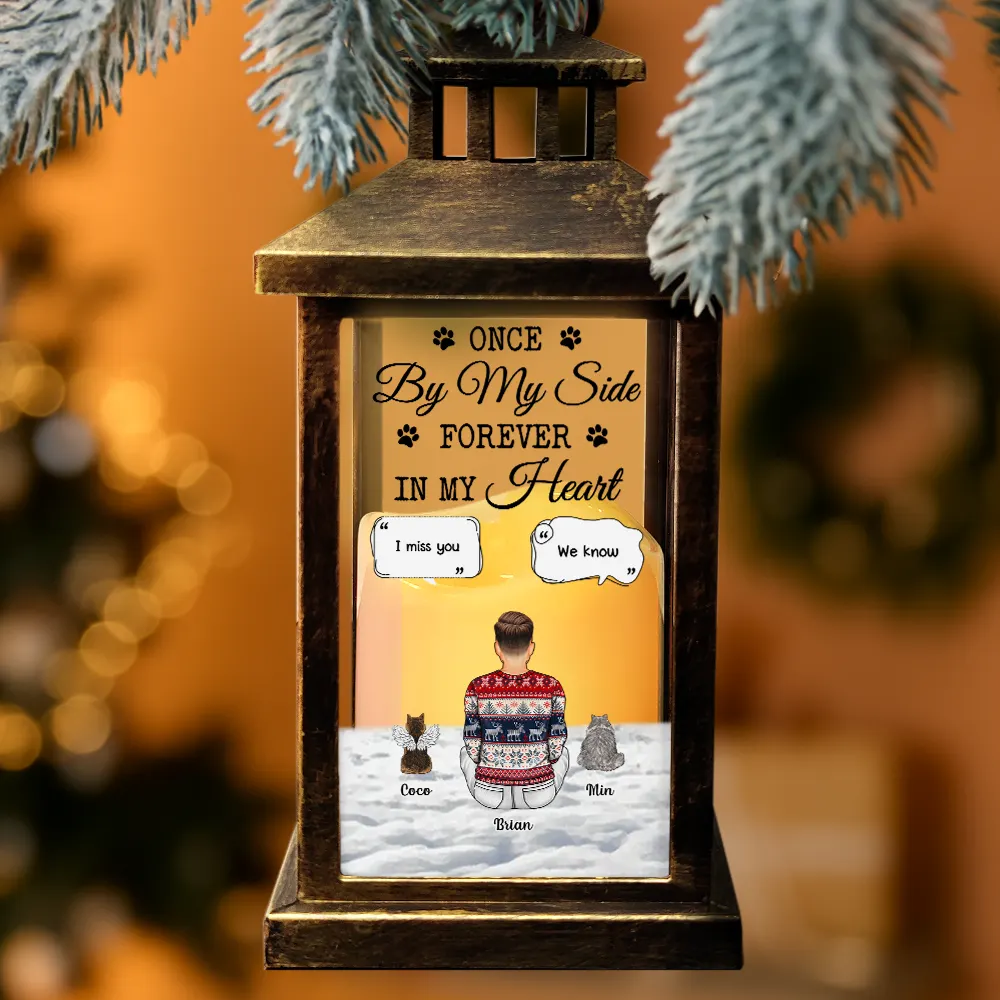 Your Light Will Always Shine In My Heart - Personalized LED Candle Lantern - Image 3