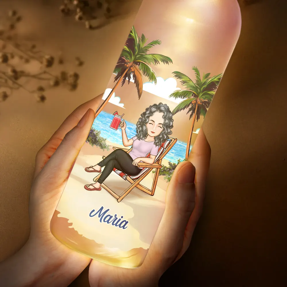 Your Time Shine Even Brighter - Personalized Bottle Light - Image 3
