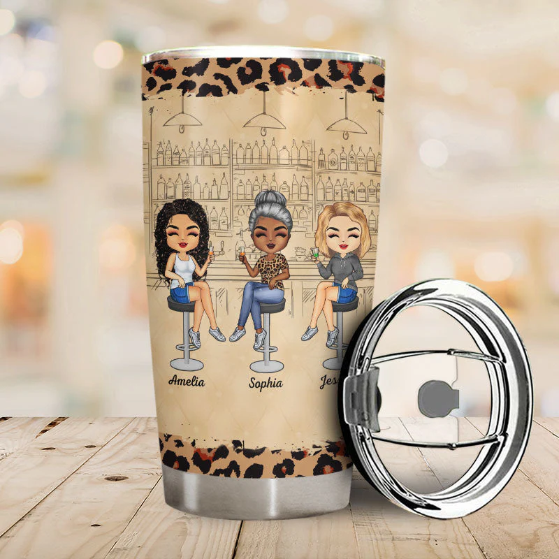 You're The She To My Nanigans Best Friends - Bestie BFF Gift - Personalized Custom Tumbler - Image 2
